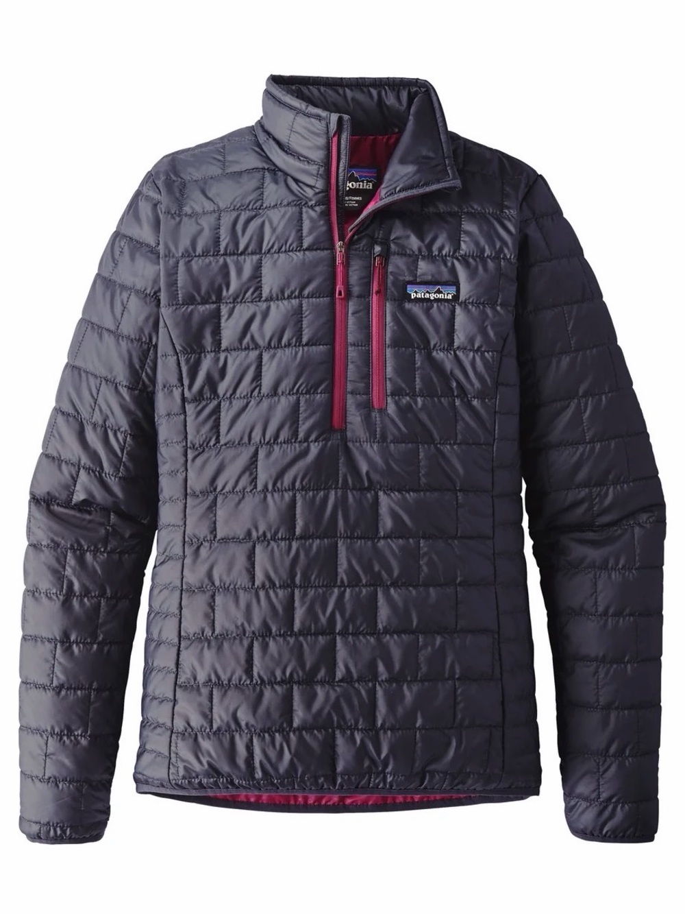 Patagonia Women’s Nano Puff Quarter-Zip Pullover - Smoulder Blue